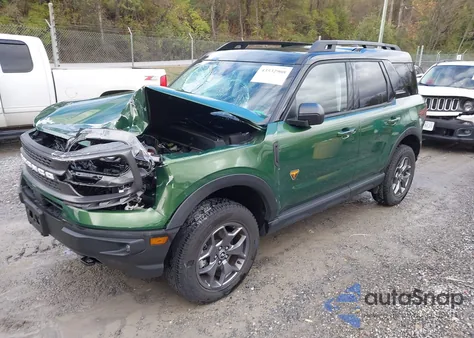 2024 Ford Bronco Sport Badlands from USA, damaged, VIN 3FMCR9D93RRF18158